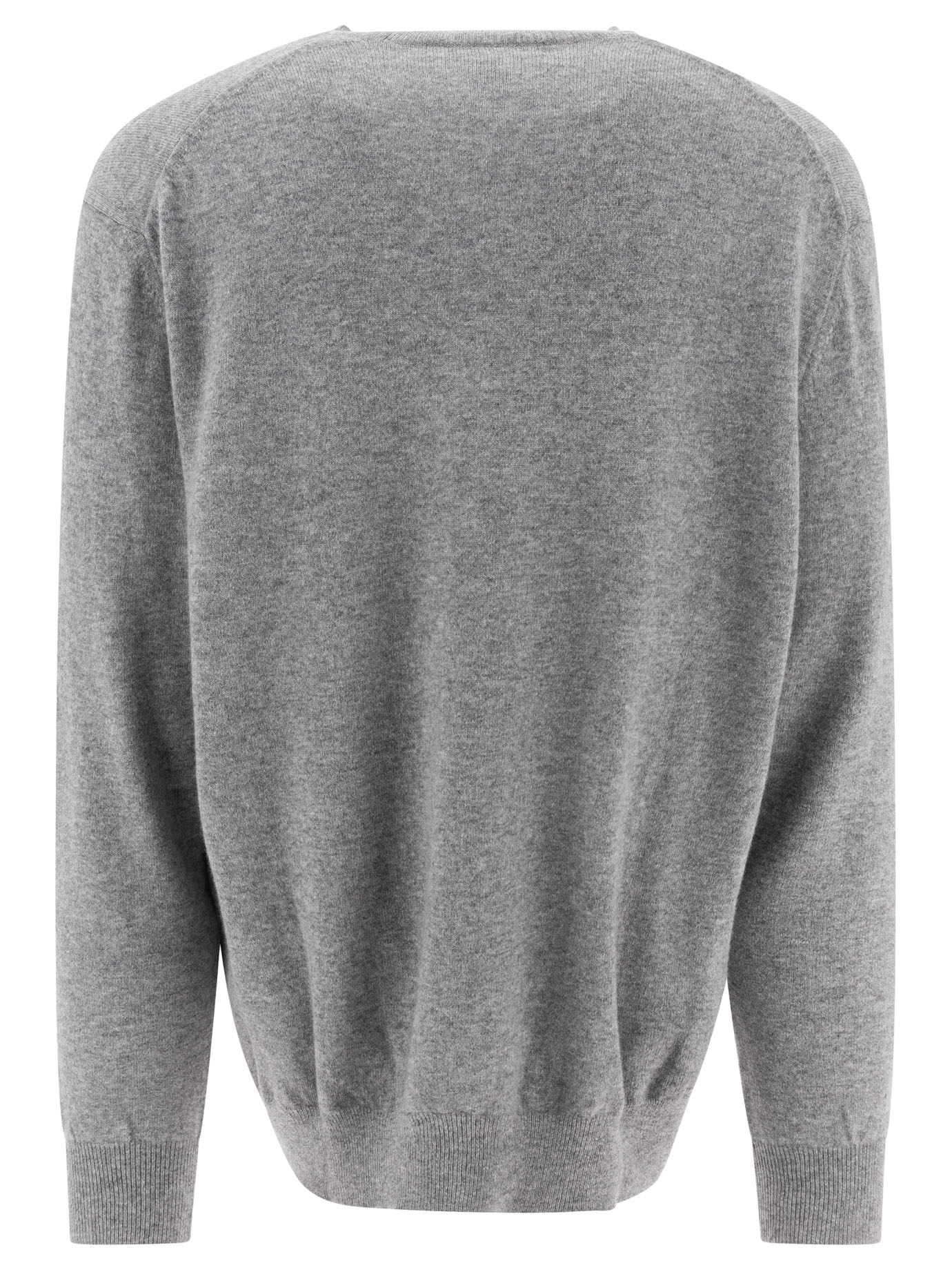 COMME DES GARçONS SHIRT Grey Wool crewneck sweater